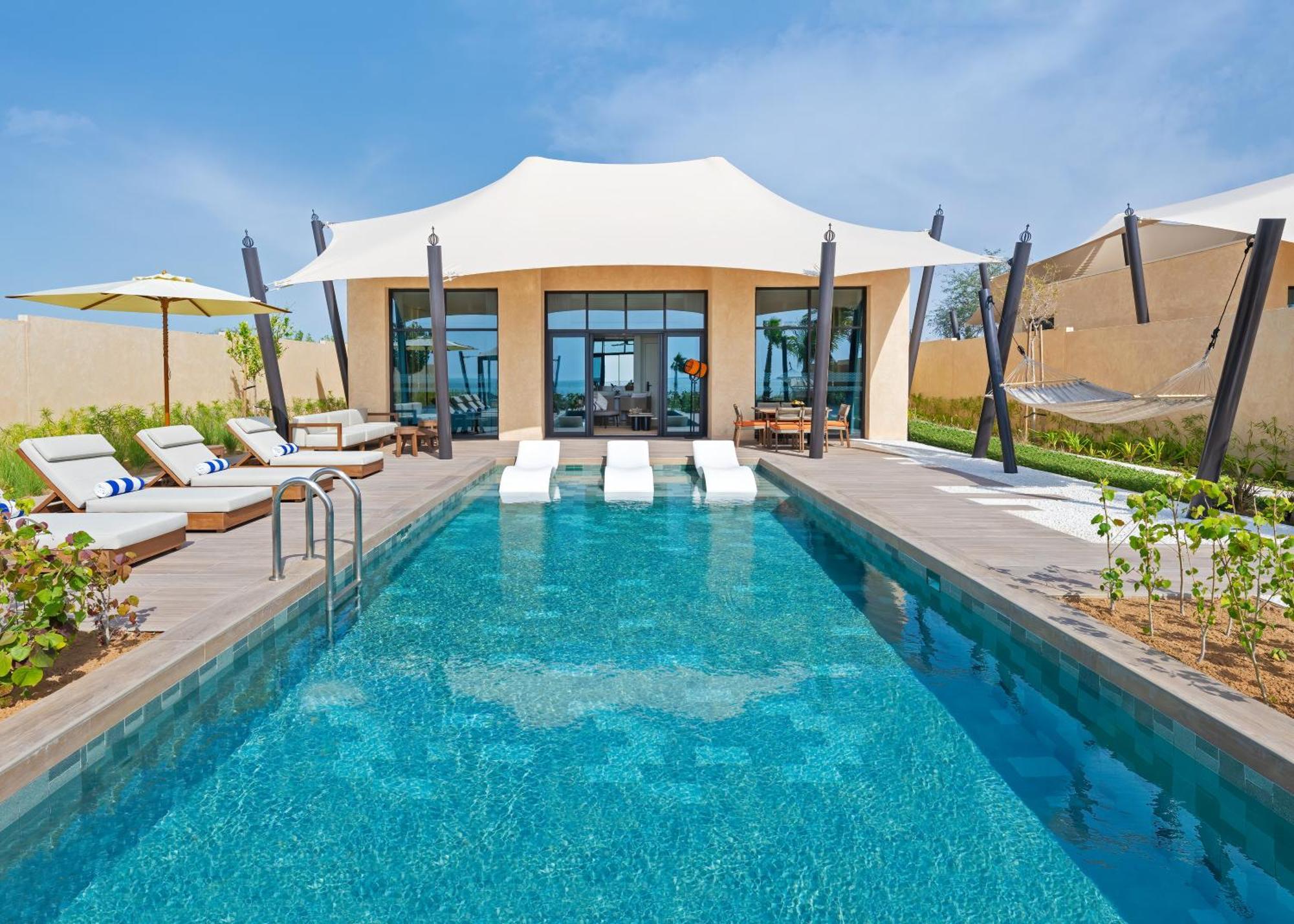 Bab Al Nojoum Hudayriyat Villas Abu Dzabi Kültér fotó