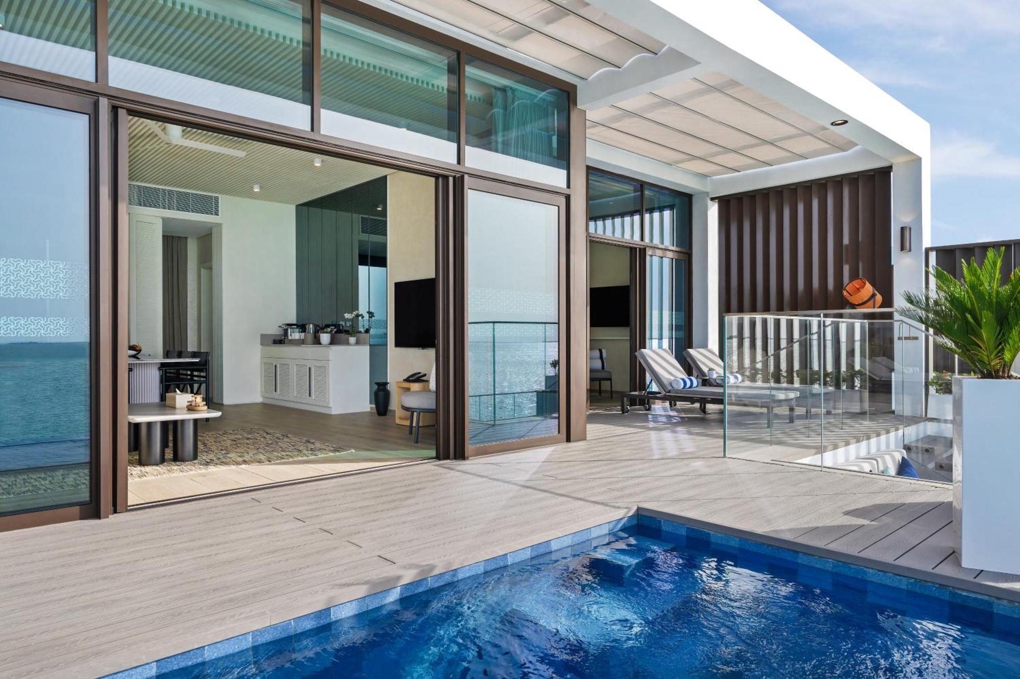 Bab Al Nojoum Hudayriyat Villas Abu Dzabi Kültér fotó