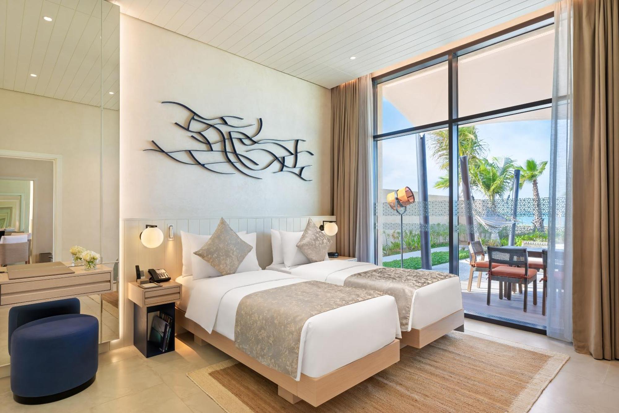 Bab Al Nojoum Hudayriyat Villas Abu Dzabi Kültér fotó