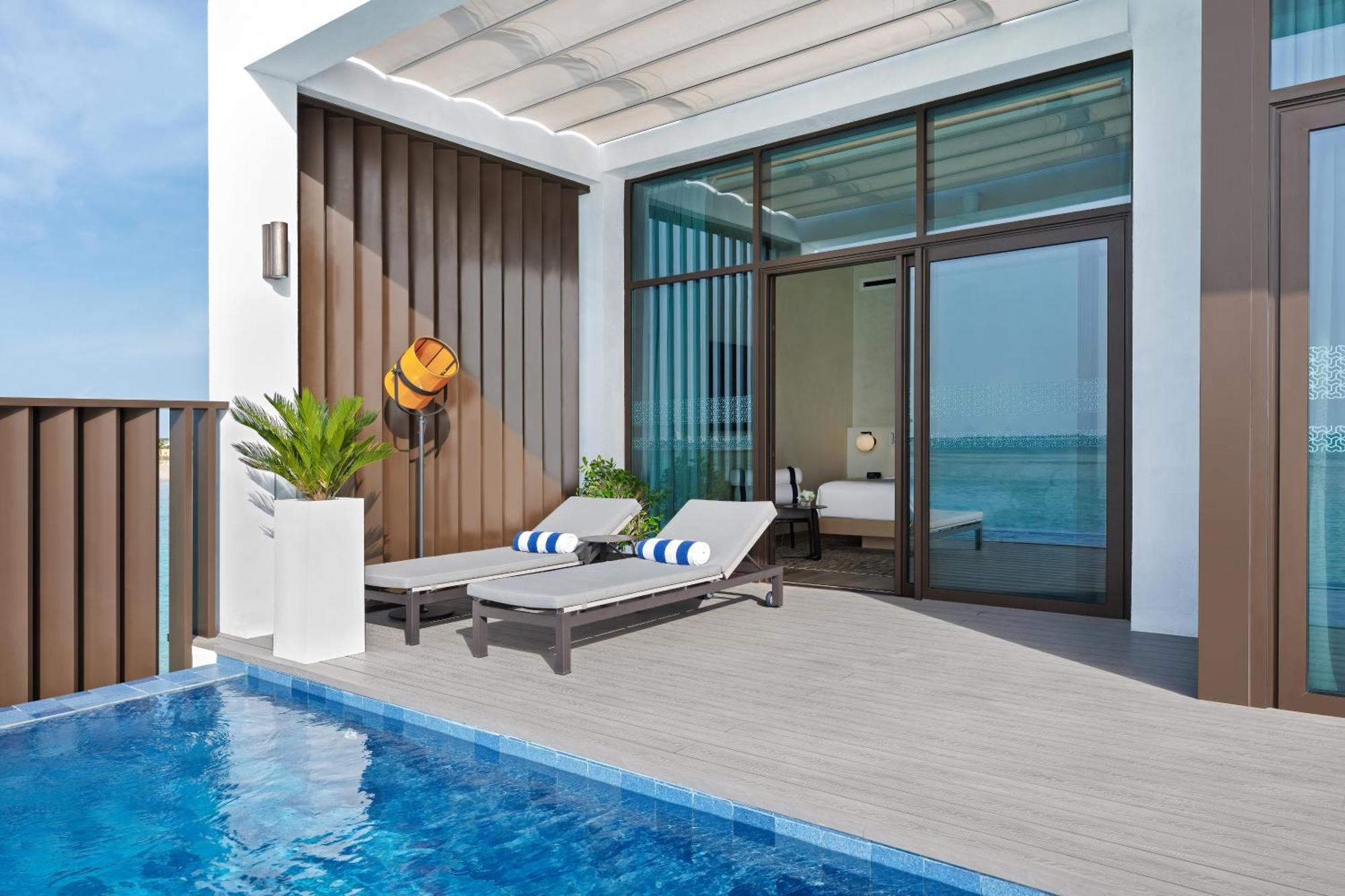 Bab Al Nojoum Hudayriyat Villas Abu Dzabi Kültér fotó