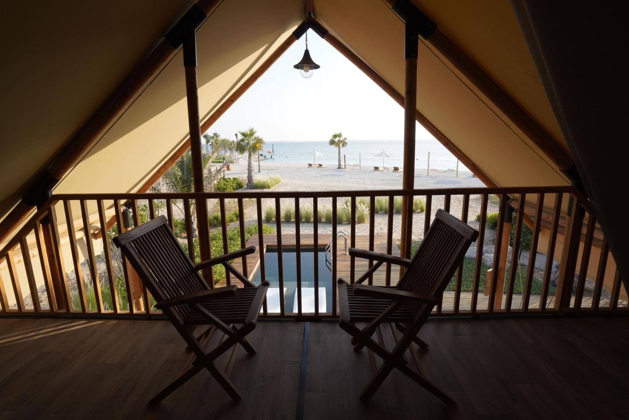 Bab Al Nojoum Hudayriyat Villas Abu Dzabi Szoba fotó